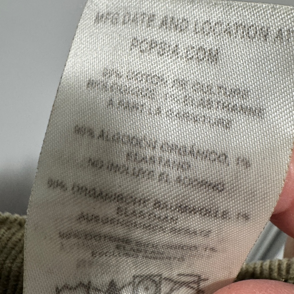 Patagonia Fitted Corduroy Pants Khaki - Picture 11 of 12